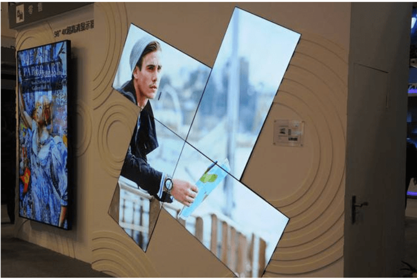 智慧零售盡在“屏”中，新型廣告屏在商超大放光彩!